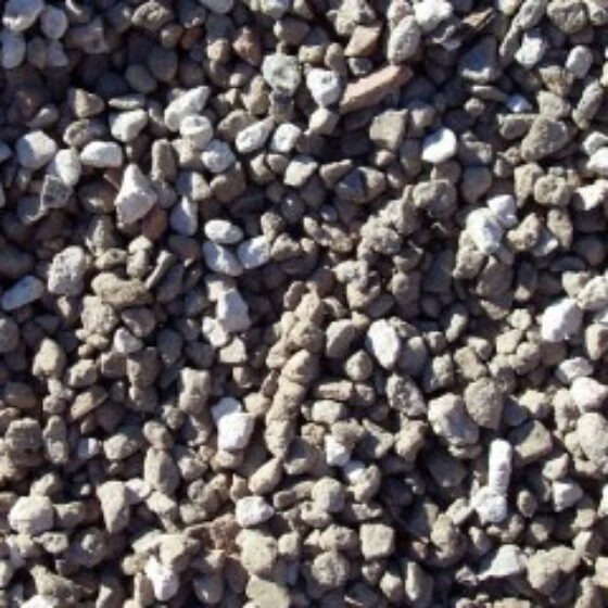 Close up of aggregate stones